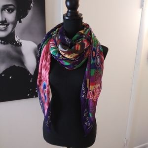 Desigual Evido multi-colored  scarf